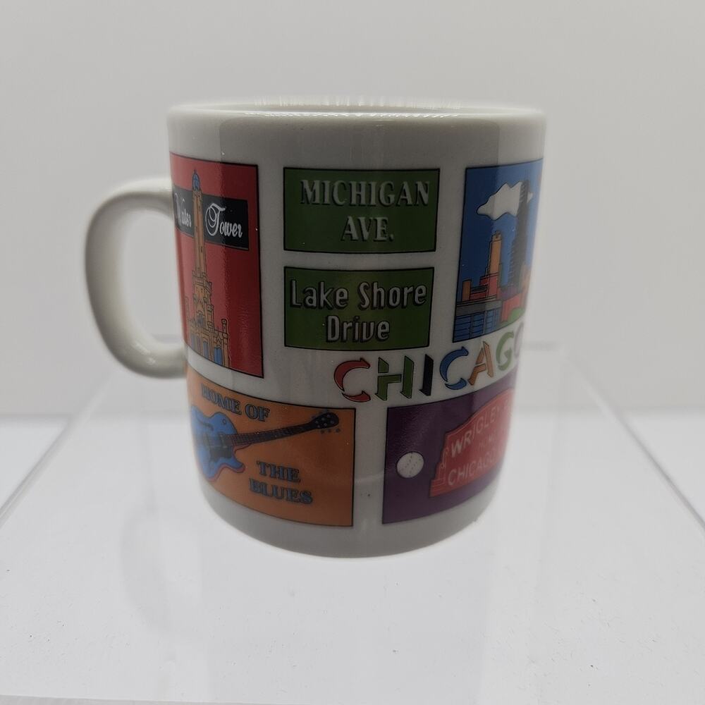 City Merchandise Mini Chicago City Mug Excellent Travel Souvenir Memory